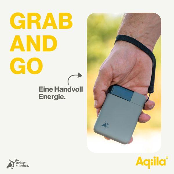 Immagine prodotto Aqiila Powerbird B5B - Powerbank 5000 mAh, 12W - Muschio (5000 mAh, 12 W, 18.50 Wh)
