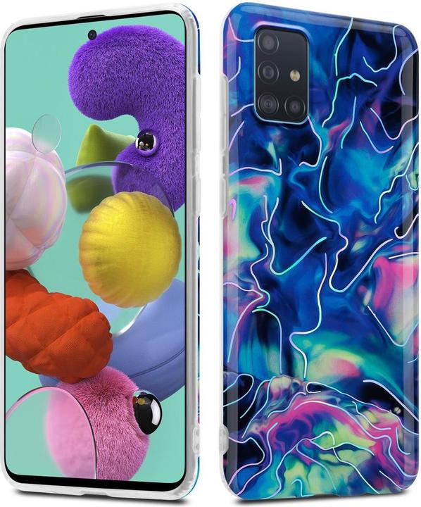 Image du produit Cadorabo Couverture IMD TPU Marbre coloré (Samsung Galaxy M40s)