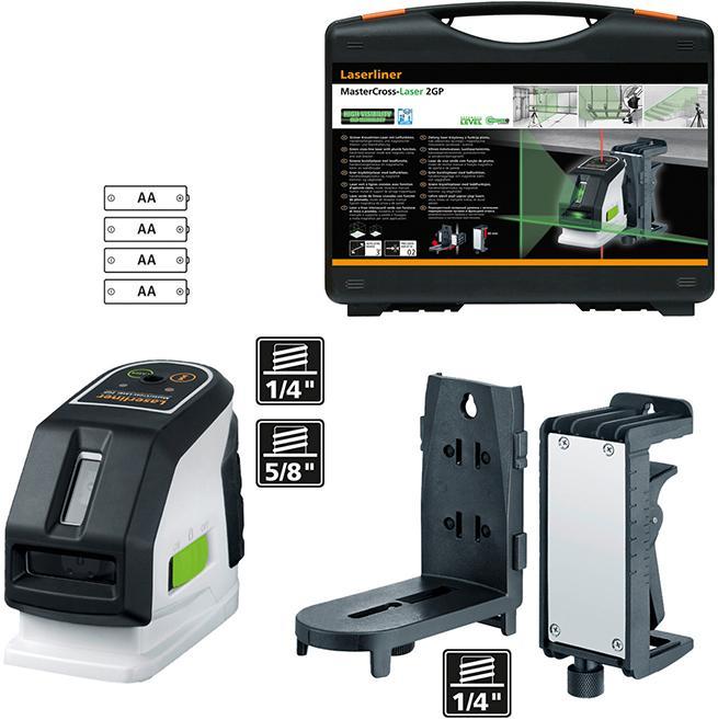 Produktbild Laserliner MasterCross-Laser 2GP - 031.390A