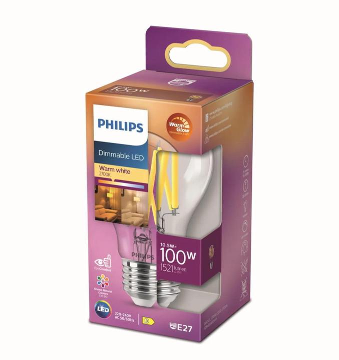 Actual product image Philips LED EyeComfort (E27, 10.50 W, 1521 lm, 1 x, D)