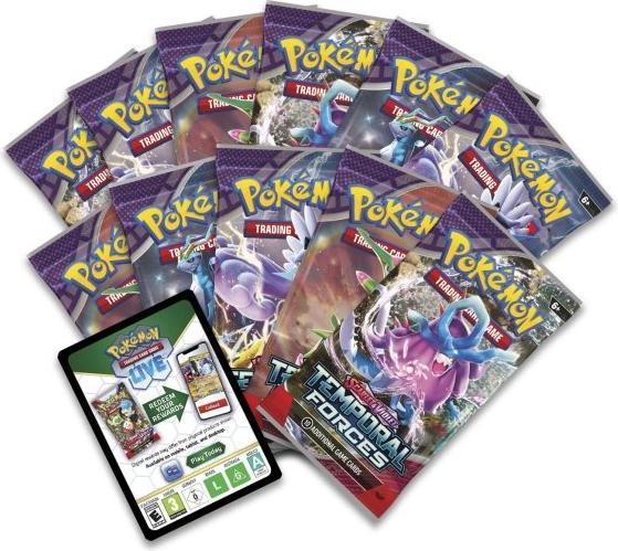 Produktbild Pokémon TCG: Scarlet & Violet-Temporal Forces Center Elite Trainer Box (Walking Wake) - EN (Englisch)
