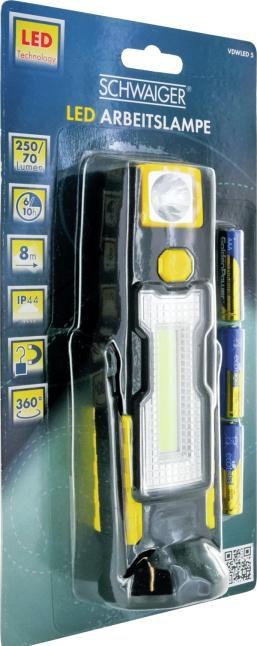 Productafbeelding Schwaiger 70 / 250 lm 3x LR03 AAA (250 lm)