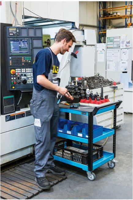 Actual product image HAZET Service trolley Tool trolley Assistent 167-3 (150 kg)