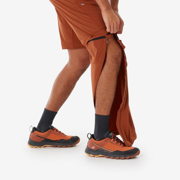 Produktbild Quechua Zip-Off-Hose Herren Wandern - MH500 braun (34)