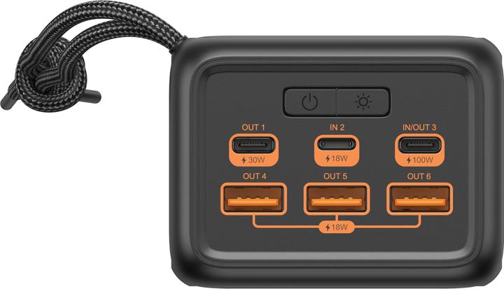 Immagine prodotto Sandberg Powerbank USB-C PD 130W 50000 (50000 mAh, 100 W, 185 Wh)