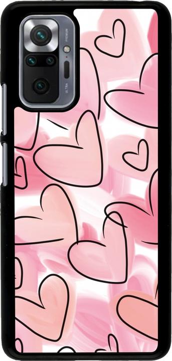 Produktbild PhoneLook Hülle Easter 2023 pink hearts (Xiaomi Redmi Note 10 Pro)