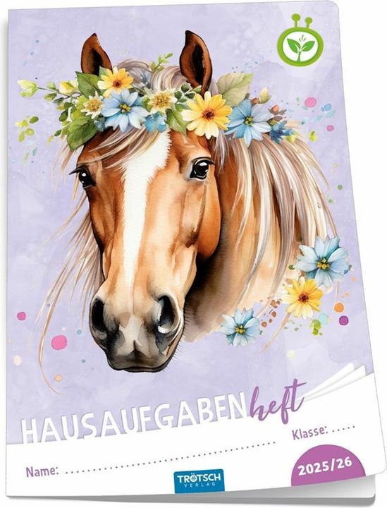 Actual product image Jahresbezogenes Hausaufgabenhef (A5, Hardcover)
