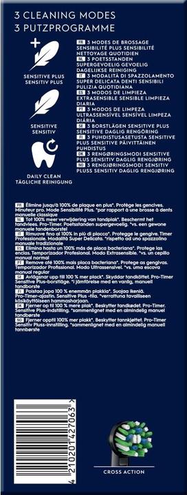 Image du produit Oral-B Vitality Pro D 103 Black Boîte à suspendre (Brosse à dents oscillo-rotative)