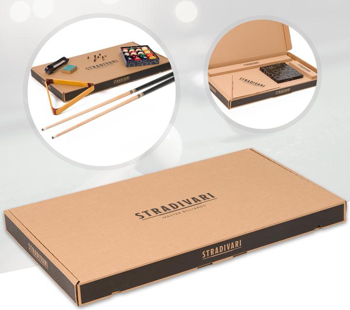Actual product image Stradivari Master Billiards Gold Cup Set