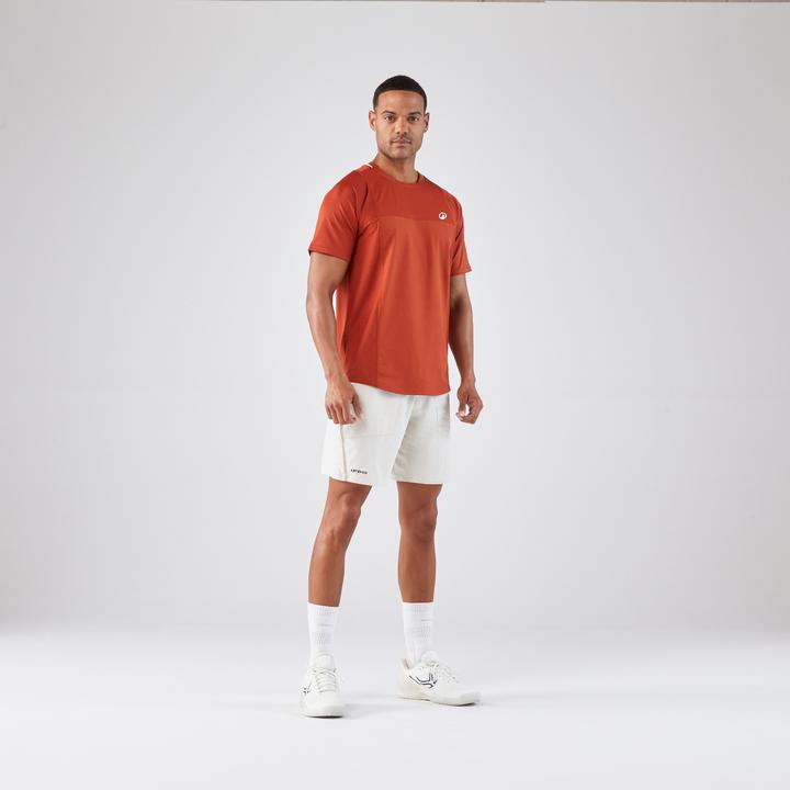 Immagine prodotto Kuikma Herren Tennis T-Shirt kurzarm - Dry Gaël Monfils braun (M)