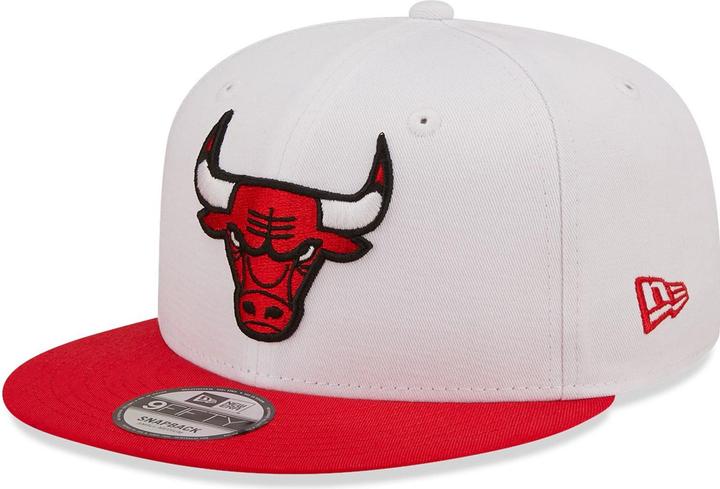 New Era 9FIFTY NBA Chicago Bulls White Crown Cap (S/M)