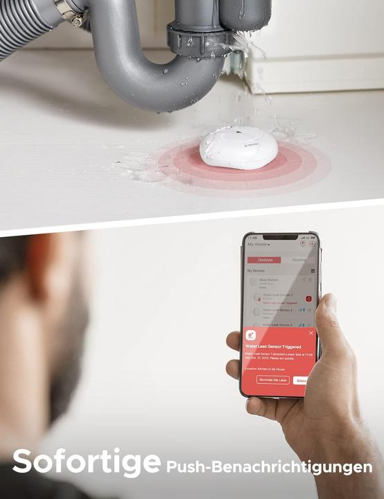 Image du produit X-Sense 3 x Wi-Fi Wassermelder SWS51