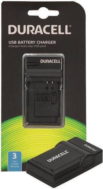 Image du produit Duracell Chargeur avec câble USB pour DR9932/EN-EL12 (Chargeur de batterie d'appareil photo)