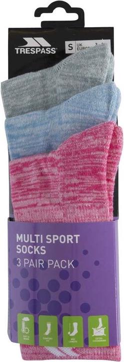 Actual product image Trespass UTTP4506 P (pack of 3, 39 - 42)