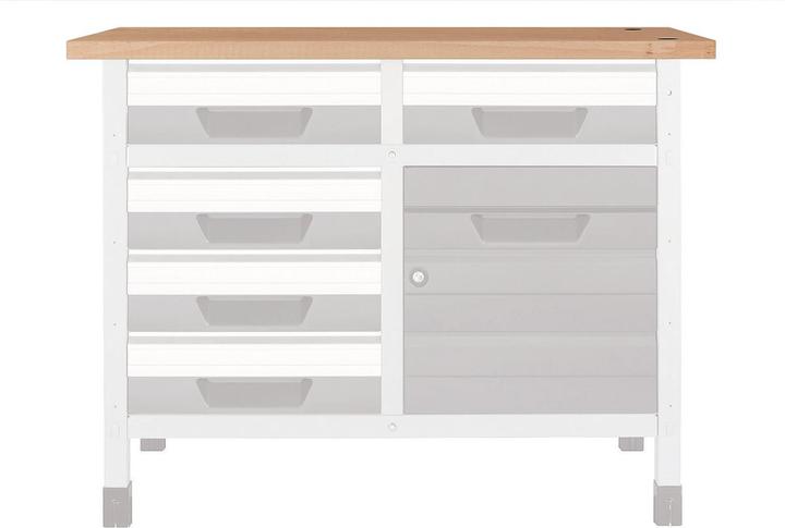 Produktbild wolfcraft Arbeitsplatte S (Holz)