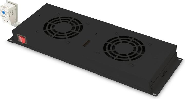 Actual product image Digitus Plug-in fan, 2 fans, SW