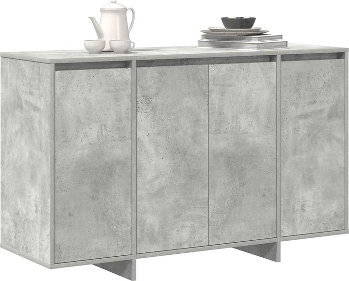 Produktbild VidaXL Beton Grau Sideboard Beton grau Holzwerkstoff 120 x 41 x 75 cm (120 x 41 x 75 cm)