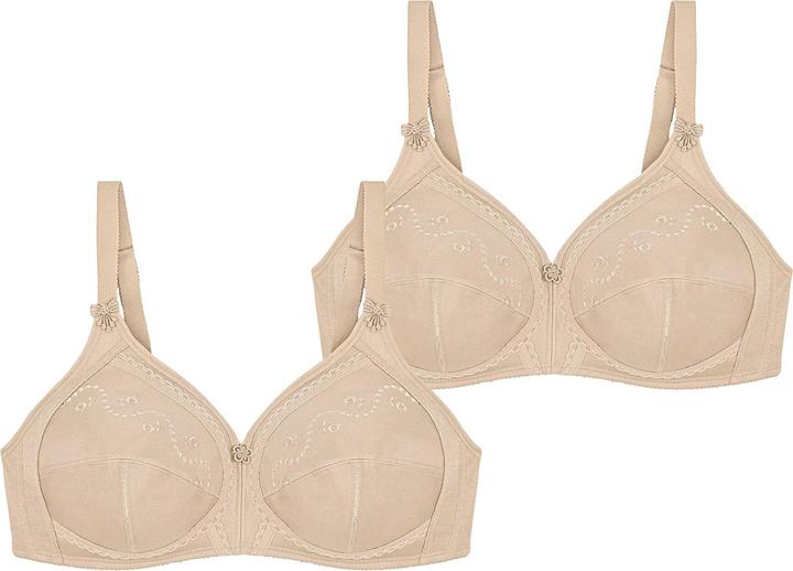 Produktbild Triumph Bügelloser BH Doreen + Cotton (2er Pack, 100 C)