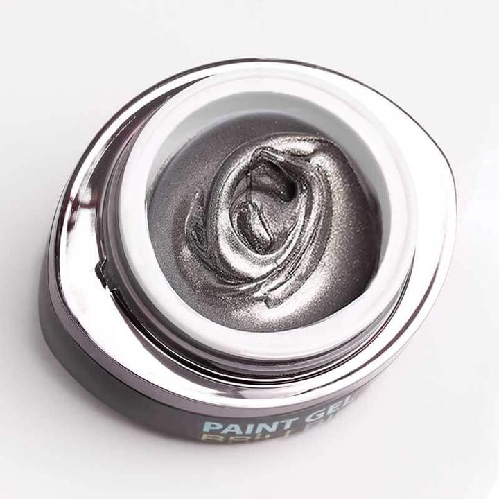 BrillBird Paint gel Contour 7 Dark silver 5ml