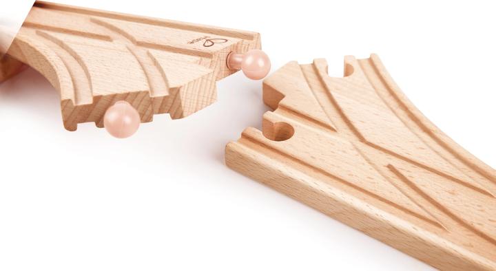 Produktbild Hape 2-Wege Weiche (rechts/links) (2 Stk.)