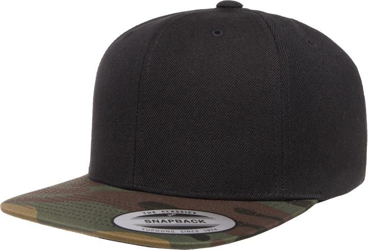 Actual product image Flexfit Snapback cap with camouflage pattern (One size)