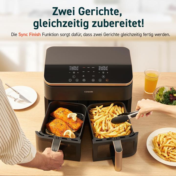Actual product image Cosori Heissluftfritteuse