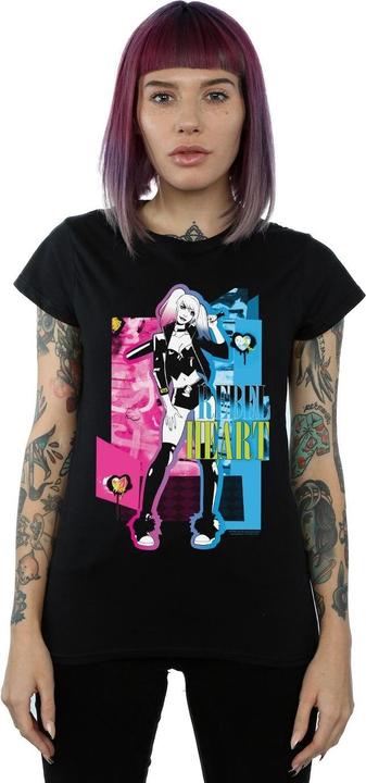 Produktbild Harley Quinn Rebel Heart TShirt aus Baumwolle (XL)