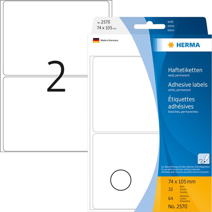 Image du produit HERMA Étiquettes à usage multiple