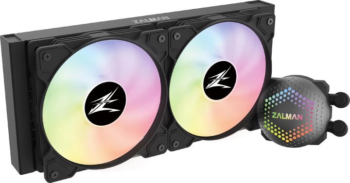 Image du produit Zalman ALPHA24 Black CPU Liquid Cooler 280mm Radiator 2 x 140 mm Fan ARGB pump Dual