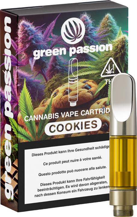 Produktbild Green Passion CBD Vape Cartridge Cookies (Cookie)