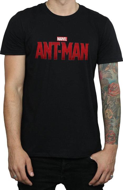 Actual product image Mens Ant-Man Movie Logo T-Shirt (M)