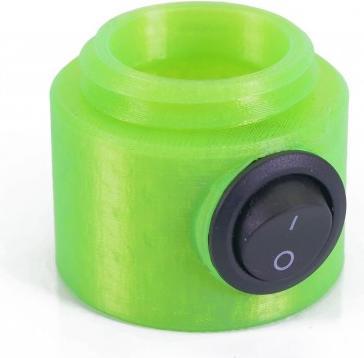 Actual product image Prusa Prusament PETG Neon Green Transparent 1kg (PETG, 1.75 mm, 1000 g, Green)