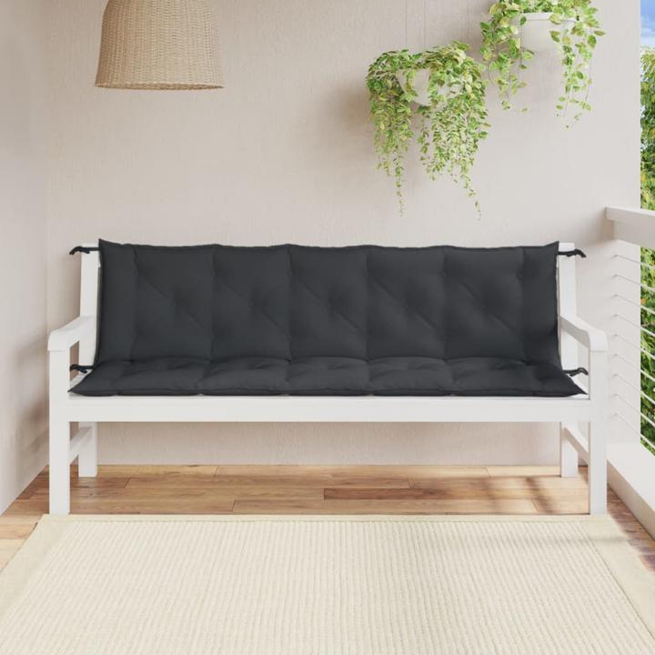 Immagine prodotto VidaXL Cuscini per panca da giardino 2 pezzi in tessuto (180 x 50 x 7 cm)