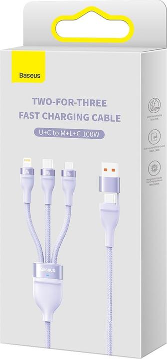Produktbild Baseus Flash Series II“ C type USB (1.20 m, USB 3.2 Gen 1, 100 W)