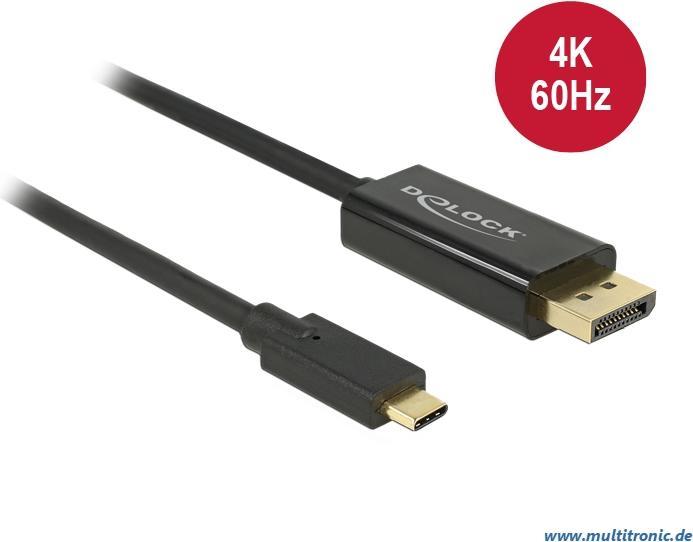 Delock USB Type C - DisplayPort (2 m, DisplayPort, USB Type C)