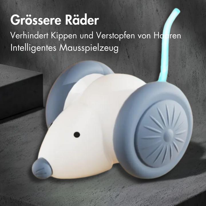 Produktbild Suba Interaktives Katzenspielzeug, LED-Leuchtmaus, Elektrische, USB Aufladbar (Spielmaus Katze)