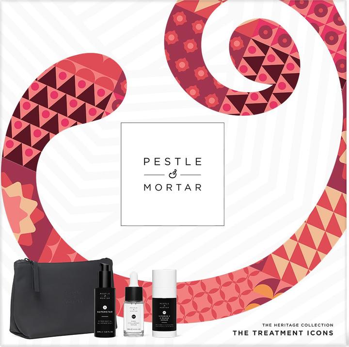 Image du produit Pestle & Mortar Les icônes du traitement La collection Herritage (Set soin du visage)