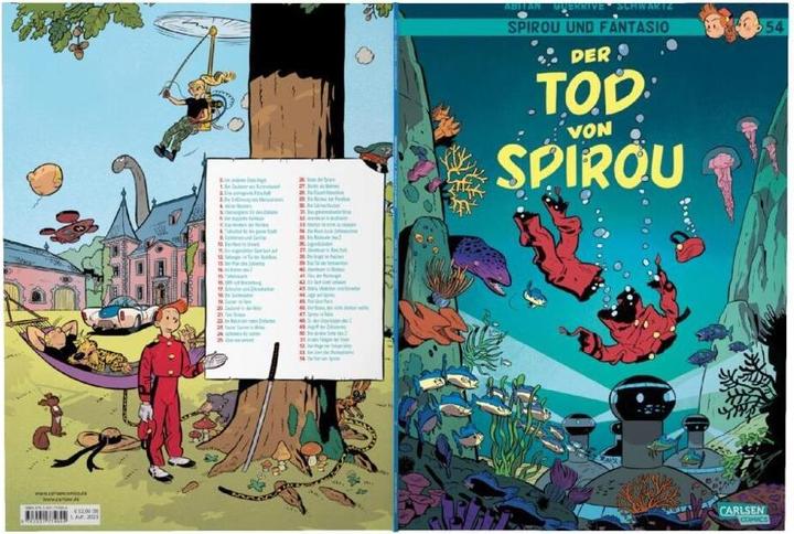 Immagine prodotto Spirou und Fantasio: Band 54 (Tedesco, Benjamin Abitan, Sophie Guerrive, Marcel Le Comte, 2023)