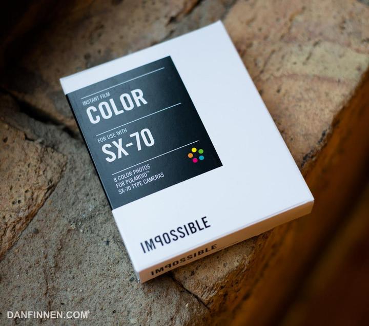 Produktbild Impossible SX 70 color, 8 Blatt