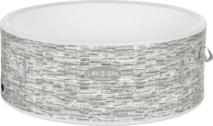 Produktbild Bestway Aufblasbarer Whirlpool LAY-Z-SPA Vancouver AirJet Plus mit Multifunktionspumpe, 140 Luft (5 Pers.)
