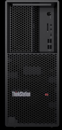 Actual product image Lenovo ThinkStation P3 RTX A4000 (Intel Core i7-13700K, 32 GB, 1000 GB, RTX A4000)