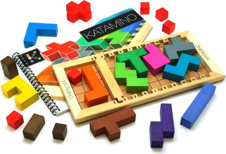 Actual product image Gigamic Katamino (English, German, French, Italian)