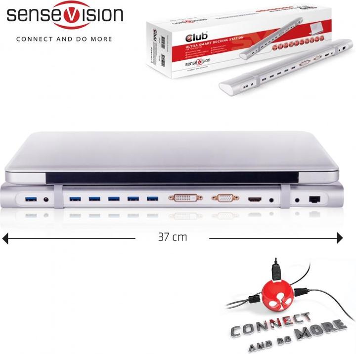 Produktbild Club 3D Ultra Smart (USB-A, 5 Ports)