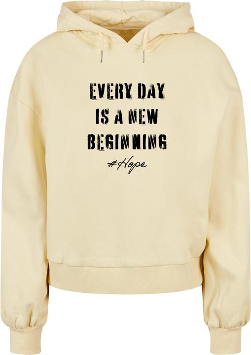 Immagine prodotto Merchcode Felpa con cappuccio Hope 2 Organic Oversized da donna - 111683 (5XL)