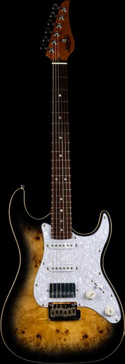 Immagine prodotto JET Chitarra elettrica serie S-Style 450 (Chitarra elettrica, Acero canadese arrostito, Palissandro)