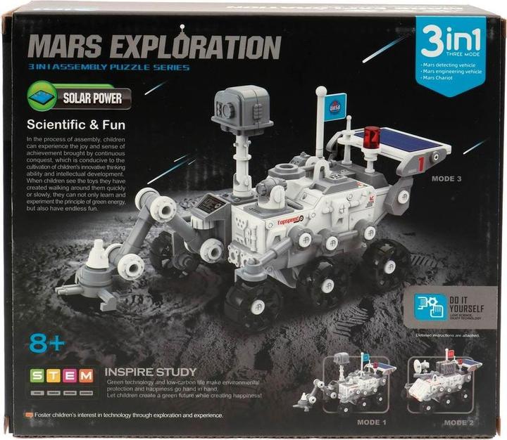 Produktbild Sol Expert Solarbausatz Mars-Explorer für 3 tolle Modelle