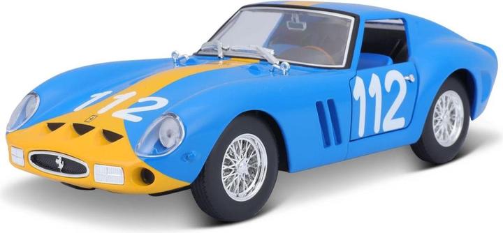 Bburago Ferrari R&P 250 GTO Racing 1/24 blu