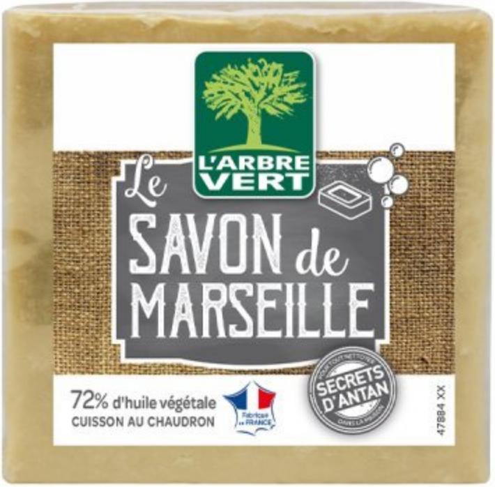 L'arbre vert Eco Marseille soap french solid (Soap lotion)