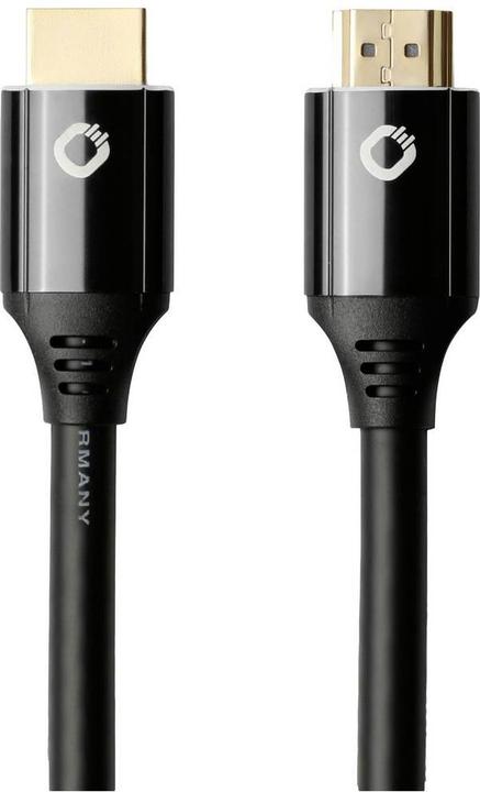 Actual product image Oehlbach Black Magic MKII HDMI AV Connection Cable 5 m Black (5 m, HDMI)