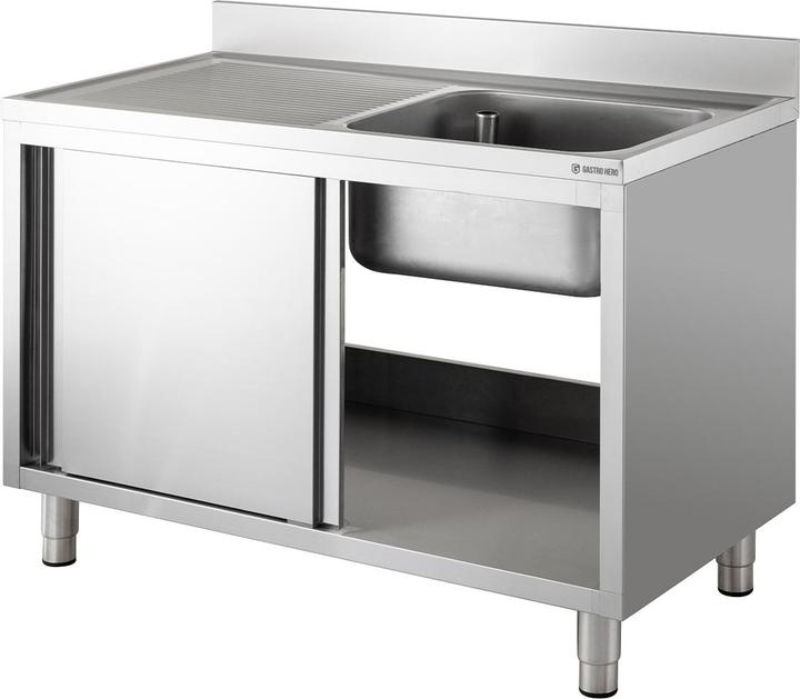 Produktbild Gastro Hero Spülschrank Eco mit Becken rechts